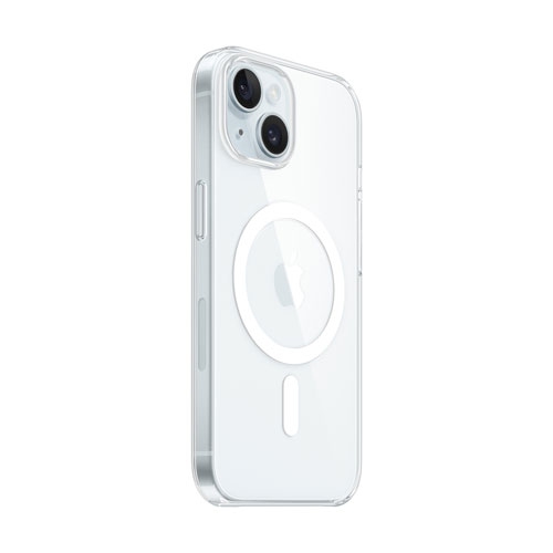 Apple Fitted Hard Shell Case with MagSafe for iPhone 15 - Clear OEM part by APPLE - Refurbished condition - Image 2