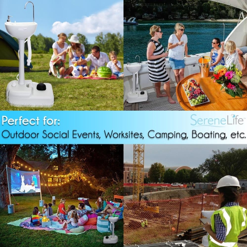 Portable Hand-Wash Sink / Water Faucet Washing Station