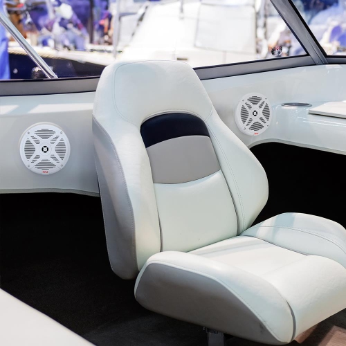 Dual 6.5’’ Water-Resistant Marine Speakers, 2-Way Coaxial Full Range Speakers