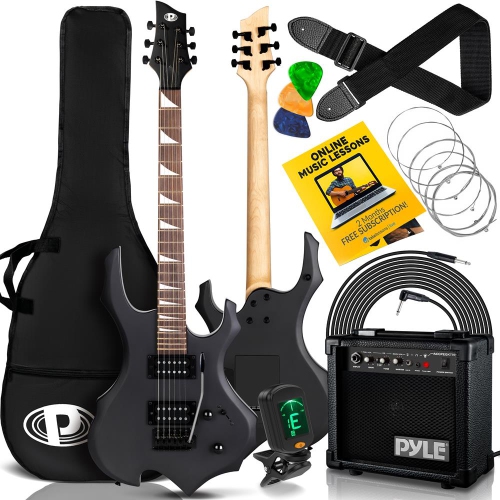 6-String Electric Guitar Kit- Includes Amplifier with Accessory Kit