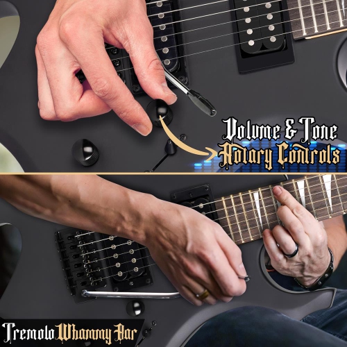 6-String Electric Guitar Kit- Includes Amplifier with Accessory Kit