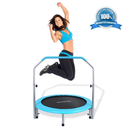 Image 1 of 7.. Spring-less Sports Jumping Fitness Trampoline, Adult Size