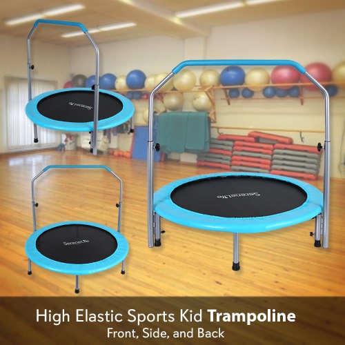 Spring-less Sports Jumping Fitness Trampoline, Adult Size