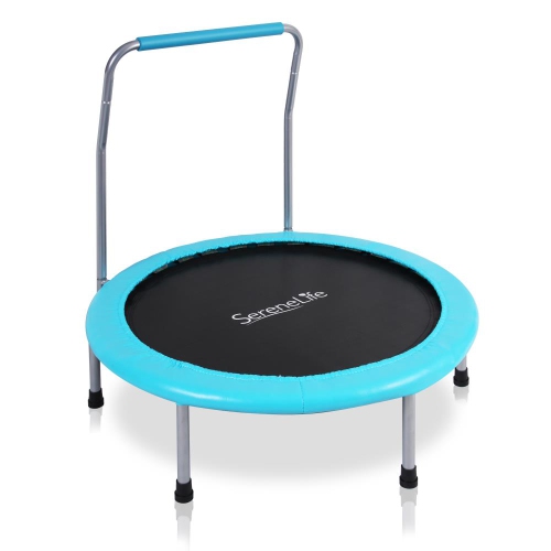 SERENELIFE Sports Exercise Spring-Less Kid Size Trampoline