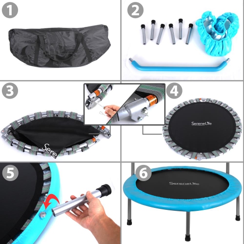 Sports Exercise Spring-less Kid Size Trampoline