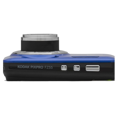 Appareil photo numérique 16&nbsp;Mpx PIXPRO FZ55-RD de KODAK Zoom optique 5x 28&nbsp;mm Vidéo grand-angle HD intégrale 1080p 2,7&nbsp;po LCD Ensemble