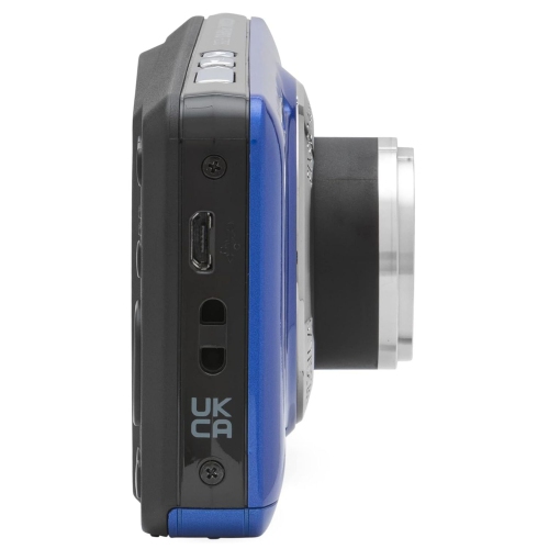 Appareil photo numérique 16&nbsp;Mpx PIXPRO FZ55-RD de KODAK Zoom optique 5x 28&nbsp;mm Vidéo grand-angle HD intégrale 1080p 2,7&nbsp;po LCD Ensemble