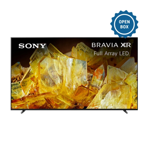 XR75X90&nbsp;L/HDR 4K/120&nbsp;Hz/téléviseur intelligent de Sony - Boîte ouverte (SEULEMENT EN Colombie-Britannique, DANS LE LOWER MAINLAND)