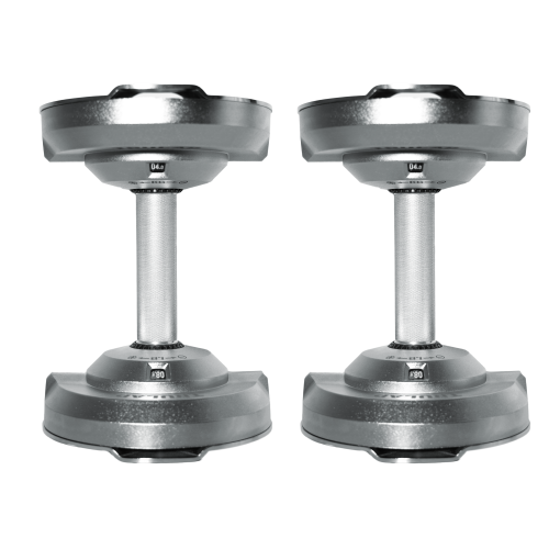TRULAP 8592 ADJUSTABLE DUMBBELLS - 52 dumbbells into 1 set (4 kg – 41.5 kgs / 8.5 lbs - 92 lbs) - Set of 2