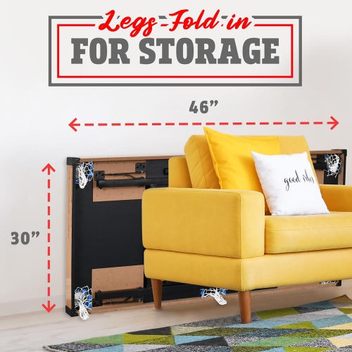 Table de jeu multifonction 3-en-1 : comprend une table de billard stable, une table de hockey, une table de jeu de palets et une table de Pingpong