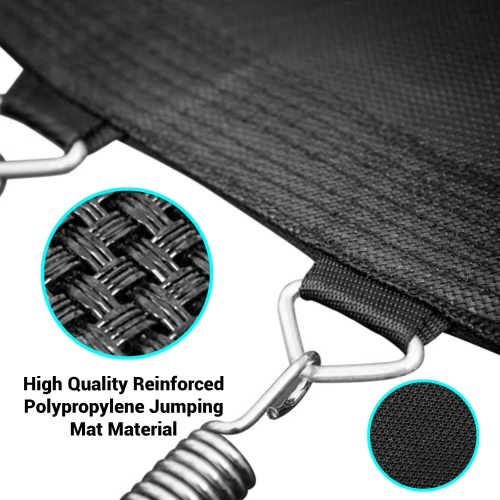 Home Backyard Sports Trampoline - Large Outdoor Jumping Fun Trampoline for Kids / Children, Safety Net Cage