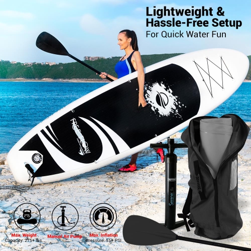 Free Flow Paddleboard SUP - Stand Up Water Paddle-Board