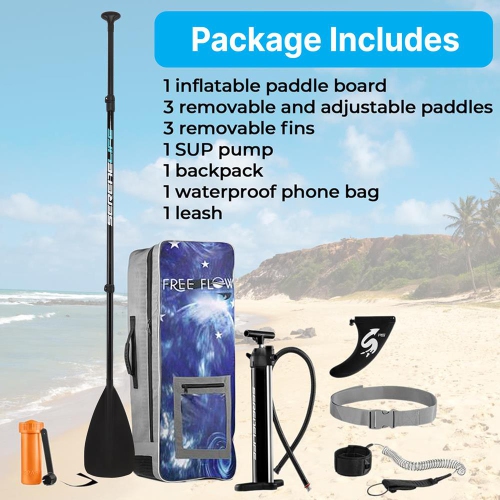 Planche à pagaie gonflable Rising Flow/planche debout/accessoires