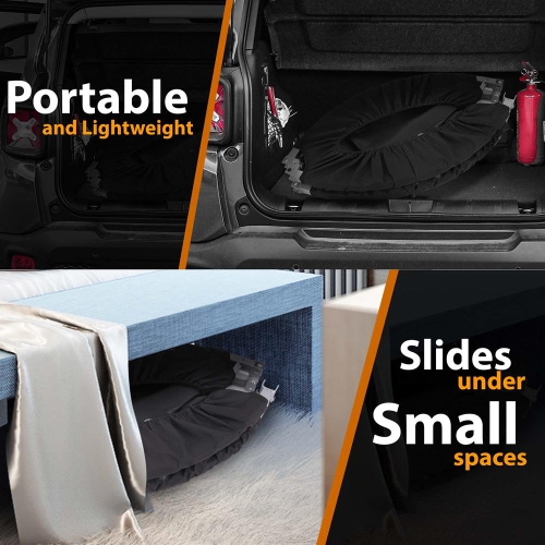 Portable Body Fitness Trampoline - Pro Aerobics Trampoline with Adjustable Handrail