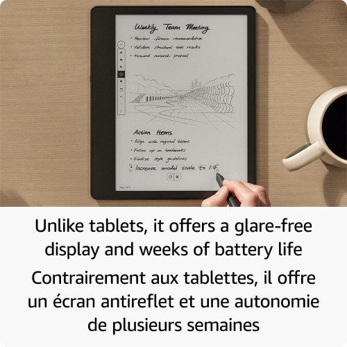 Portable numérique Kindle Scribe d'Amazon - Stylet de qualité supérieure