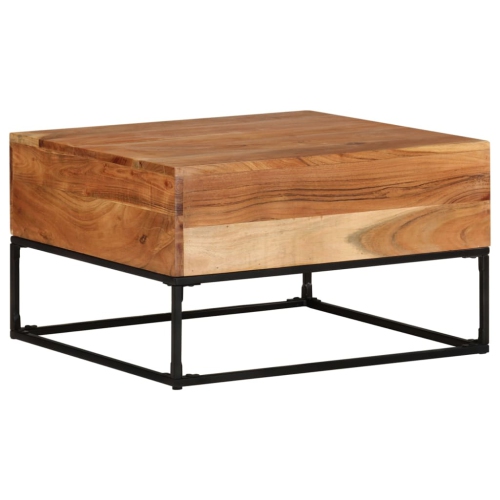 VIDAXL  Coffee Table 68X68X41 Cm Solid Acacia Wood