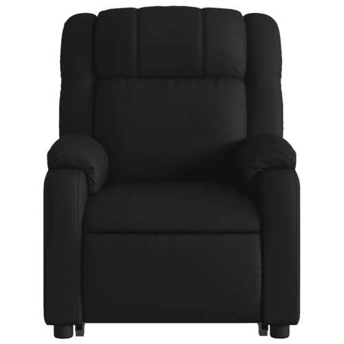 Fauteuil de massage inclinable en similicuir noir VidaXL