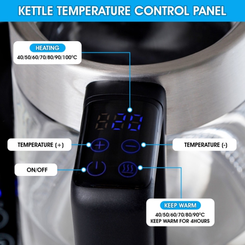 Electric tea & coffee maker model BTM-1795GS