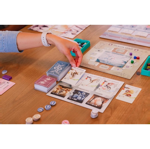 Stonemaier Games: Wyrmspan - A Wingspan Game | Build a Cavernous Sanctuary for Beautiful Dragons in This Strategy Board Game | for Adults and Family