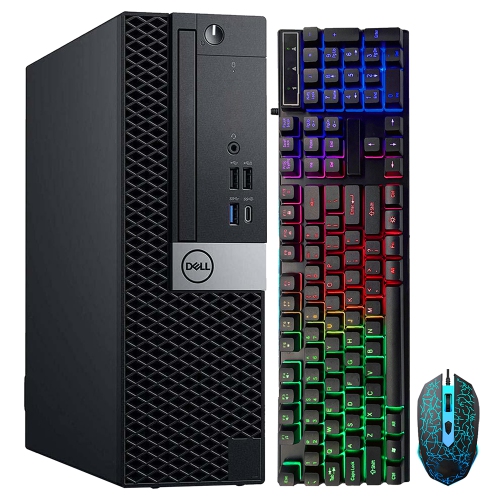 Remis à neuf - Ordinateur de bureau OptiPlex SFF de Dell | Processeur i7 d'Intel | Mémoire vive DDR4 d'32&nbsp;Go | Disque SSD NVMe d'2&nbsp;To |