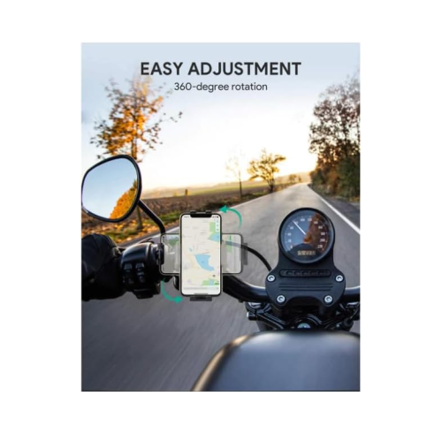 Brand New- AUKEY HD-C51 Bike Phone Mount Black