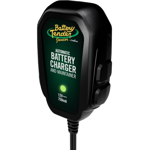 Battery Tender Junior 12V, 750mA Battery Charger and Maintainer - 021-0123-CA