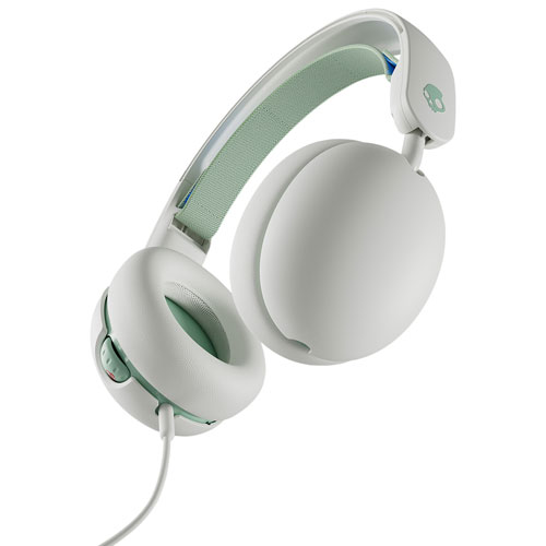 Skullcandy Grom Over-Ear Sound Isolating Kids Headphones - Bone Seafoam