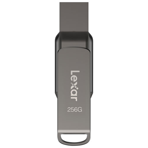 Clé USB 3.1 + USB-C de 256 Go Jump Drive Dual Drive D400 de Lexar