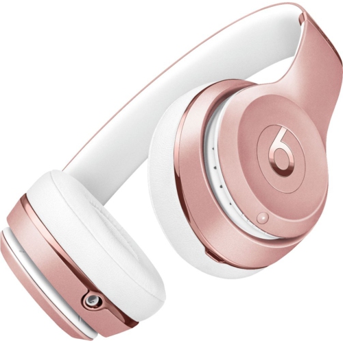 Remis à neuf - Beats by Dre - Casque d'écoute sans fil Solo3 de Beats - Rose doré