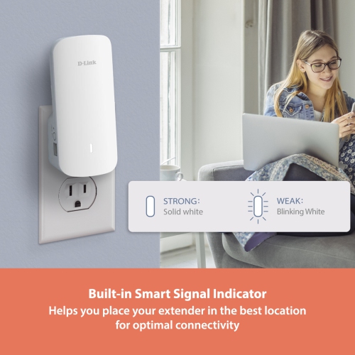 D-Link AQUILA PRO AI AX3000 Wi-Fi 6 Smart Mesh Extender - E30