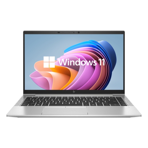 HP Laptop EliteBook 840 G7 - Anti Glare FHD 14-inch Screen (Intel Hexa-Core i7 CPU/ 16GB DDR4 RAM/ 512GB SSD/ Windows 11 Pro/ Backlit Keyboard/ HDMI) - Silver by HP - Refurbished condition - CA$619.99
