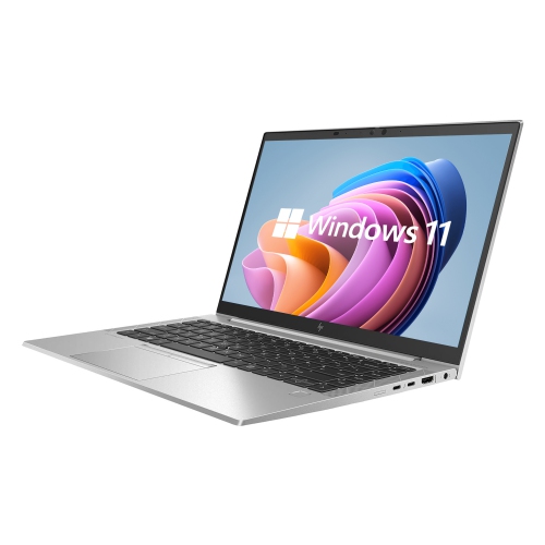 HP Laptop EliteBook 840 G7 - Anti Glare FHD 14-inch Screen (Intel Hexa-Core i7 CPU/ 16GB DDR4 RAM/ 512GB SSD/ Windows 11 Pro/ Backlit Keyboard/ HDMI) - Silver by HP - Refurbished condition - Image 3