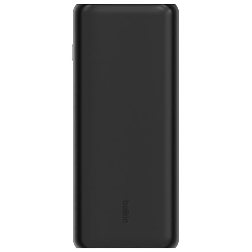 Belkin BoostCharge 20000 mAh 3-Port USB-A/USB-C Power Bank - Black
