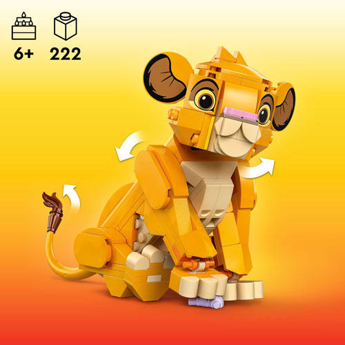 LEGO Disney: Simba the Lion King Cub - 222 Pieces