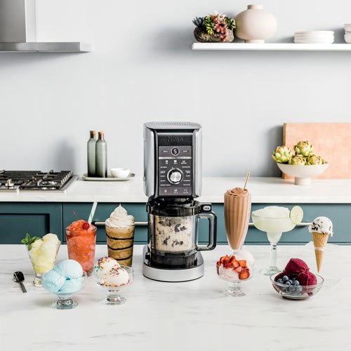 Ninja CREAMi Deluxe 11-in-1 Ice Cream Maker - Silver