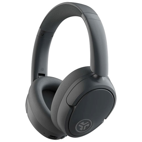 JLab JBuds Lux Over-Ear Noise Cancelling Bluetooth Headphones - Graphite