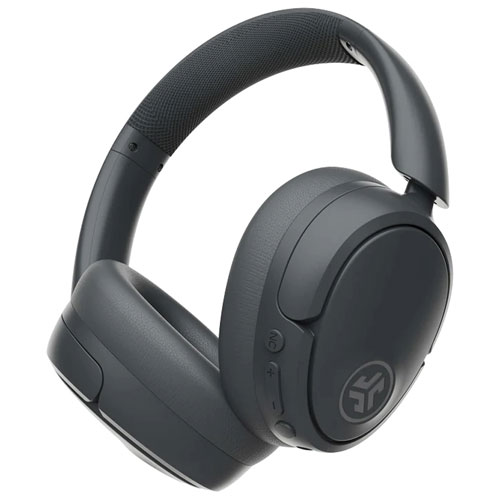 Casque d'écoute Bluetooth à suppression du bruit JBuds Lux de JLab - Graphite