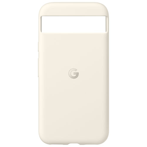 Google Fitted Hard Shell Case for Google Pixel 8a - White Porcelain