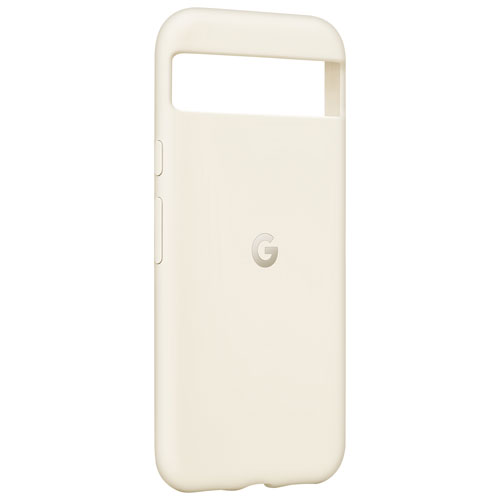 Google Fitted Hard Shell Case for Google Pixel 8a - White Porcelain