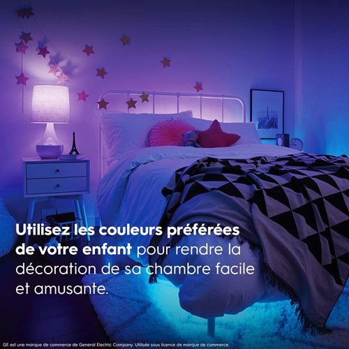 Refurbished GE Cync 100W A21 Smart LED Light Bulb - Colour