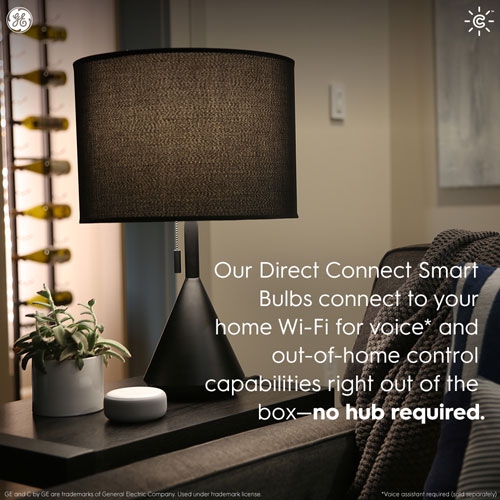 Refurbished GE Cync A19 Smart LED Light Bulb - Soft White - 2 Pack