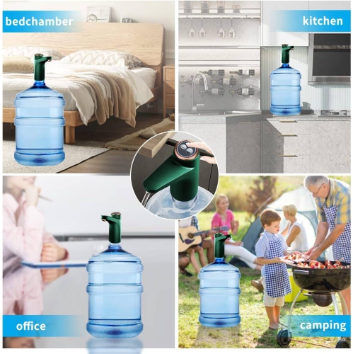 Distributeur d'eau pour bouteille de 5 gallons, pompe à eau potable à faire soi-même, pompe à bouteille électrique de recharge USB portative,