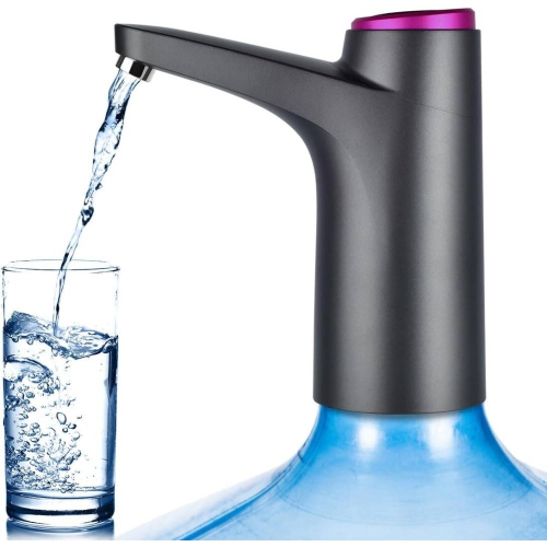 Distributeur d'eau, pompe à bouteille d'eau portative de 2-5 gallons, pompe à eau potable électrique, pompe à eau de recharge USB universelle pour le