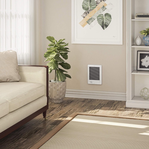 Cadet Com-Pak Electric Wall Heater Complete Unit Without Thermostat, 2560/1925 BTU