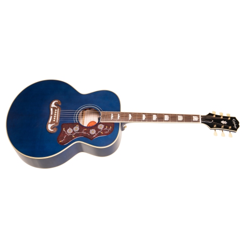 Epiphone Limited Edition Inspired by Gibson J-200 Acoustic/Electric Guitar - Viper Blue