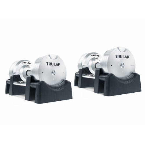 TRULAP 8552 ADJUSTABLE DUMBBELLS - 28 dumbbells into 1 set (8.5 lbs - 52 lbs | 4 kg - 23.5 kg) - Set of 2