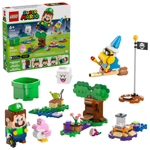 LEGO Super Mario: Adventures with Interactive LEGO Luigi - 210 Pieces