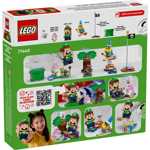 LEGO Super Mario : Aventures avec LEGO Luigi interactif - 210 pièces