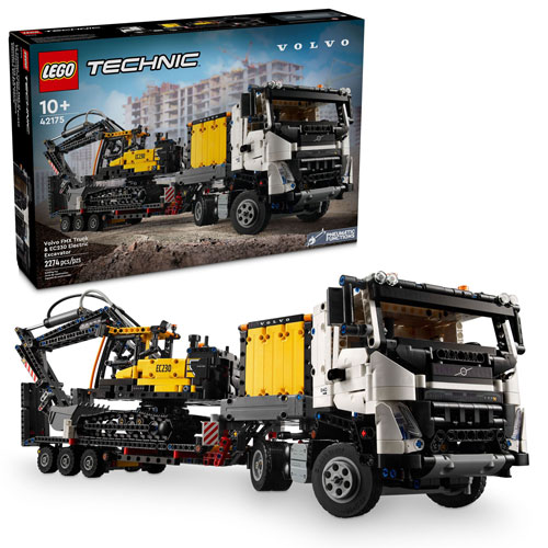 LEGO Technic: Volvo FMX Truck & EC230 Electric Excavator - 2274 Pieces