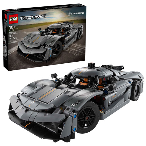 LEGO Technic: Koenigsegg Jesko Absolut Grey Hypercar - 801 Pieces